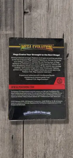 Pokemon TCG: Mega Evolution Booster Bundle 6 Booster Pack Sealed - Image 3