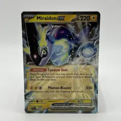 Pokemon TCG - Miraidon EX - Scarlet & Violet Base Set - 081/198 - Super Rare - Image 1