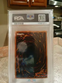 2002 Yugioh Fairy Meteor Crush PSV-063 PSA 9 Unlimited Super (Minor Case Scuffs) - Image 2