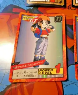 DRAGON BALL GT Z DBZ SUPER BATTLE PART 17 CARD CARDDASS CARTE 715 JAPAN 1996 M - Image 1