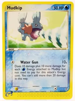 Mudkip 65/97 Pokemon 2003 EX Dragon e-Card Near Mint or Better - Image 1