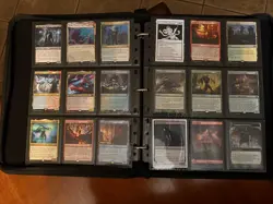 Magic The Gathering Rare & Mythic Card MTG Binder Collection Lot - Image 2