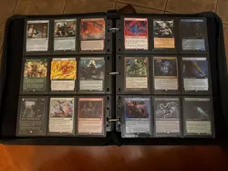 Magic The Gathering Rare & Mythic Card MTG Binder Collection Lot - Image 3