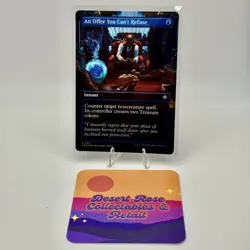 MTG An Offer You Can't Refuse Borderless Foil 311 Foundations FDN - Image 1