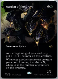 Warden of the Grove (Borderless) Tarkir: Dragonstorm Regular 351 - Image 1
