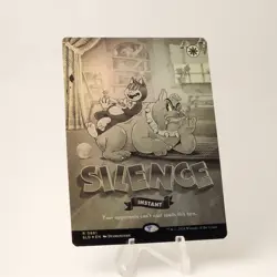 Silence (1816) (Black and White Foil) Secret Lair Drop Foil - Image 1
