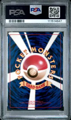 1997 POKEMON JAPANESE FOSSIL ZAPDOS-HOLO #145 PSA EX 5 - Image 2