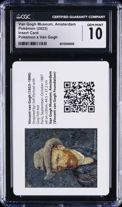 2023 POKEMON VAN GOGH MUSEUM, AMSTERDAM CGC 10 GEM MINT - Image 1