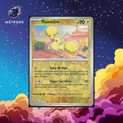 Carte Pokemon Plumeline 067/182 Reverse Faille Paradoxe Francais - Image 1