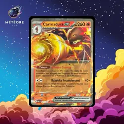 Carte Pokemon Carmadura EX 027/182 Ecarlate & Violet Faille Paradoxe FR - Image 1