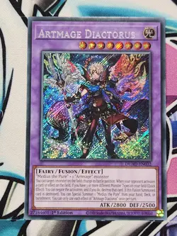 DUAD-EN032 Artmage Diactorus Secret Rare YuGiOh - Image 1