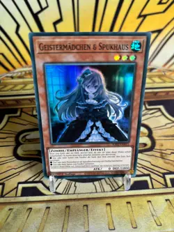 Yugioh Geistermadchen & Spukhaus Super Rare RA01-DE011 - Image 1