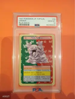PSA 10 Grimer 1997 Topsun Blue Back Japanese Pokemon Card Vintage Rare From JP - Image 3