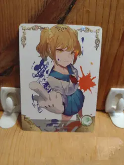 Goddess Story Waifu Anime Card - R - Foil- NS-2M10R-13 ERROR # J7 - Image 1