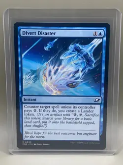 DIVERT DISASTER #0055 Edge Of Eternities MTG COMMON Card NM - Image 1