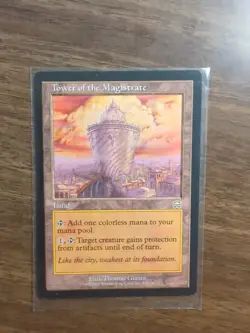 Tower of the Magistrate - Mercadian Masques - NM MTG Magic the Gathering - Image 1