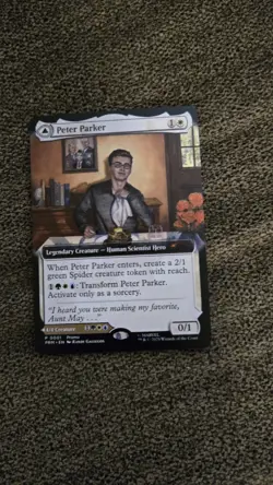 MAGIC THE GATHERING NYCC 25 EX AMAZING SPIDER-MAN PROMO CARD 2 WELCOME DECK MTG - Image 2