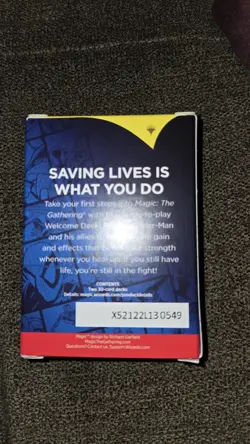 MAGIC THE GATHERING NYCC 25 EX AMAZING SPIDER-MAN PROMO CARD 2 WELCOME DECK MTG - Image 4