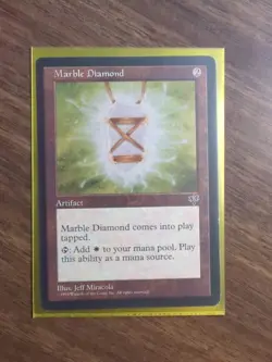 Marble Diamond - Mirage - MTG Magic - Uncommon - Artifact - Image 1
