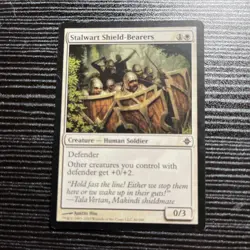 Stalwart Shield-Bearers Rise of the Eldrazi Regular MTG - Image 1