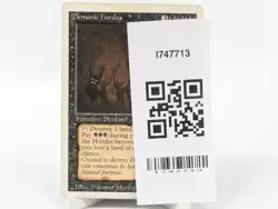 Demonic Hordes - Revised 3rd Ed MTG Vintage 1994 Rare Heavily Played SKU I747713 - Image 3