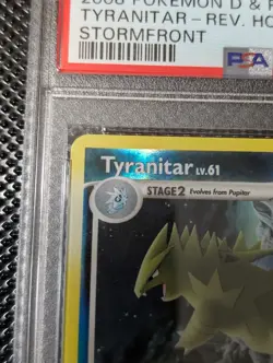 Tyranitar 30/100 Reverse Holo 2008 Pokemon D&P Stormfront PSA 10 Gem Mint Pop 7 - Image 2