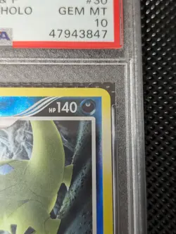 Tyranitar 30/100 Reverse Holo 2008 Pokemon D&P Stormfront PSA 10 Gem Mint Pop 7 - Image 3