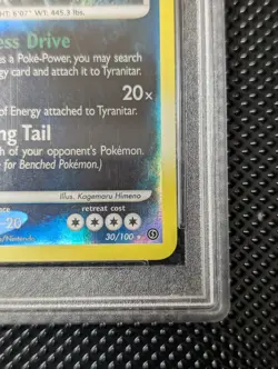 Tyranitar 30/100 Reverse Holo 2008 Pokemon D&P Stormfront PSA 10 Gem Mint Pop 7 - Image 5