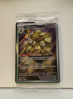 Pokemon TCG Alakazam 009 Black Star Promo 2025 Mega Evolution ETB Promo SEALED - Image 3