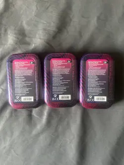 Pokemon TCG Mega Evolution Sealed Tin x3 - BRAND NEW MINT - FAST SHIP 🚚✅ - Image 2