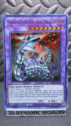 | Yugioh Chimeratech Fortress Dragon GFP2-EN123 Ultra Ghosts From The PL 🔥 | - Image 1