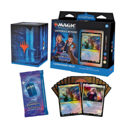 Magic The Gathering Doctσr Who Commander Deck - Timey-Wimey (100-Card Deck, 2-C - Image 1