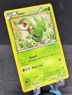 Pokemon Legendary Treasures Radiant Collection Set Snivy Holo Card RC1/RC25 NM - Image 1
