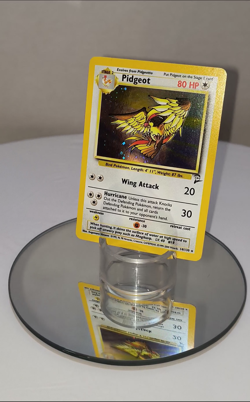 👀 VIDEO - Pokemon Pidgeot TCG Base Set 2 Holo Rare Card 14/130 NM Condition - Image 2