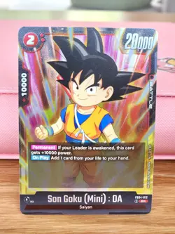 Son Goku (Mini) : DA FB04-012 SR - Dragon Ball Super Card Game FUSION WORLD - Image 1