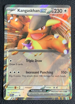Kangaskhan ex SVP 055 Scarlet & Violet Black Star Promo Holo Pokemon TCG Card NM - Image 1