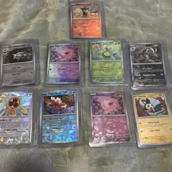 Pokemon Masterball Reverse Holo Card Lot From Prismatic/BB&WF Tcg - Image 1