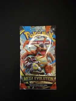 Pokemon Mega Evolution Pack - 10 Trading Cards - New Factory Sealed - Image 1