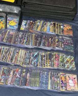 BULK LOT 1000 POKEMON TCG CARDS- GUARANTEED V’s, EX & Full Arts (Near Mint) - Image 1