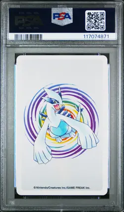 2000 POKEMON SILVER VERSION PLAYING CARDS 9 OF HEARTS #197C UMBREON PSA 10 - Image 2