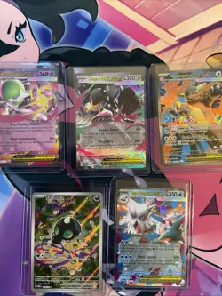 5 Card Lot Of Mega Evolution Pokemon - Image 3