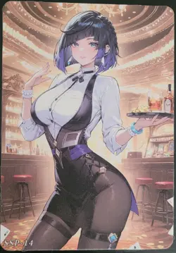 Yelan Genshin FEET SSP Card Waifu A5 Flowers in Bloom Art Board Goddess Story - Image 3
