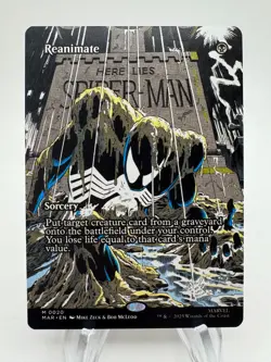 MTG Spider-Man REANIMATE Borderless Mythic #20 - Image 1