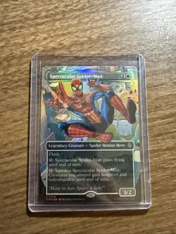 Spectacular Spider-Man (Borderless) Marvel's Spider-Man Foil - Image 1
