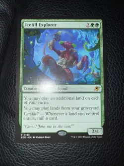 Edge of Eternities Magic: The Gathering Icetill Explorer Promo 0192 - Image 1