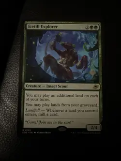 Edge of Eternities Magic: The Gathering Icetill Explorer Promo 0192 - Image 2