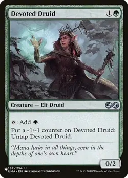 Devoted Druid (#UMA-162) The List NM MTG - Image 1
