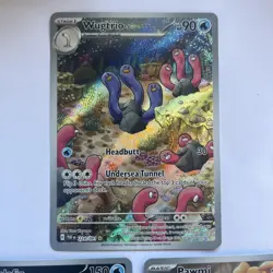 Pokemon TCG S&V Paldean Fates Illustration Rare Bundle - Pawmi+Palafin+Wugtrio - Image 1