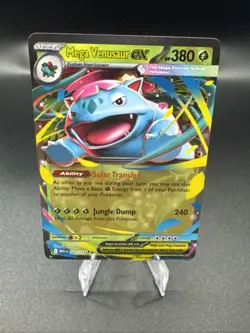 Mega Venusaur ex 003/132 - Double Rare - Pokemon TCG: Mega Evolution NM - Image 1