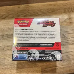 Pokemon TCG Destined Rivals Booster Box - Brand New - Sealed - 36 Packs - Image 3
